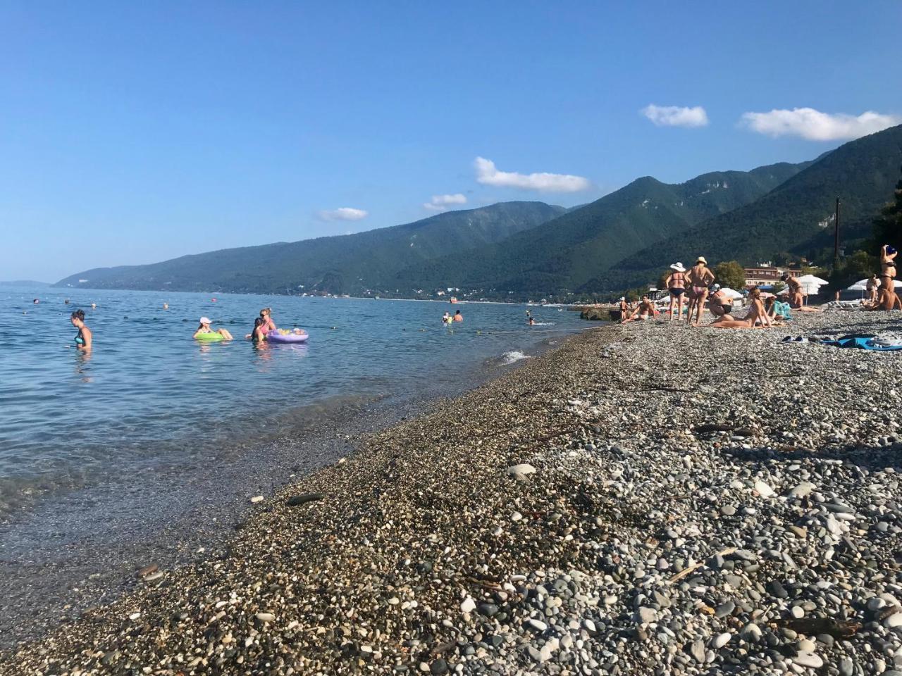 Частный Дом У Моря 가그라 외부 사진